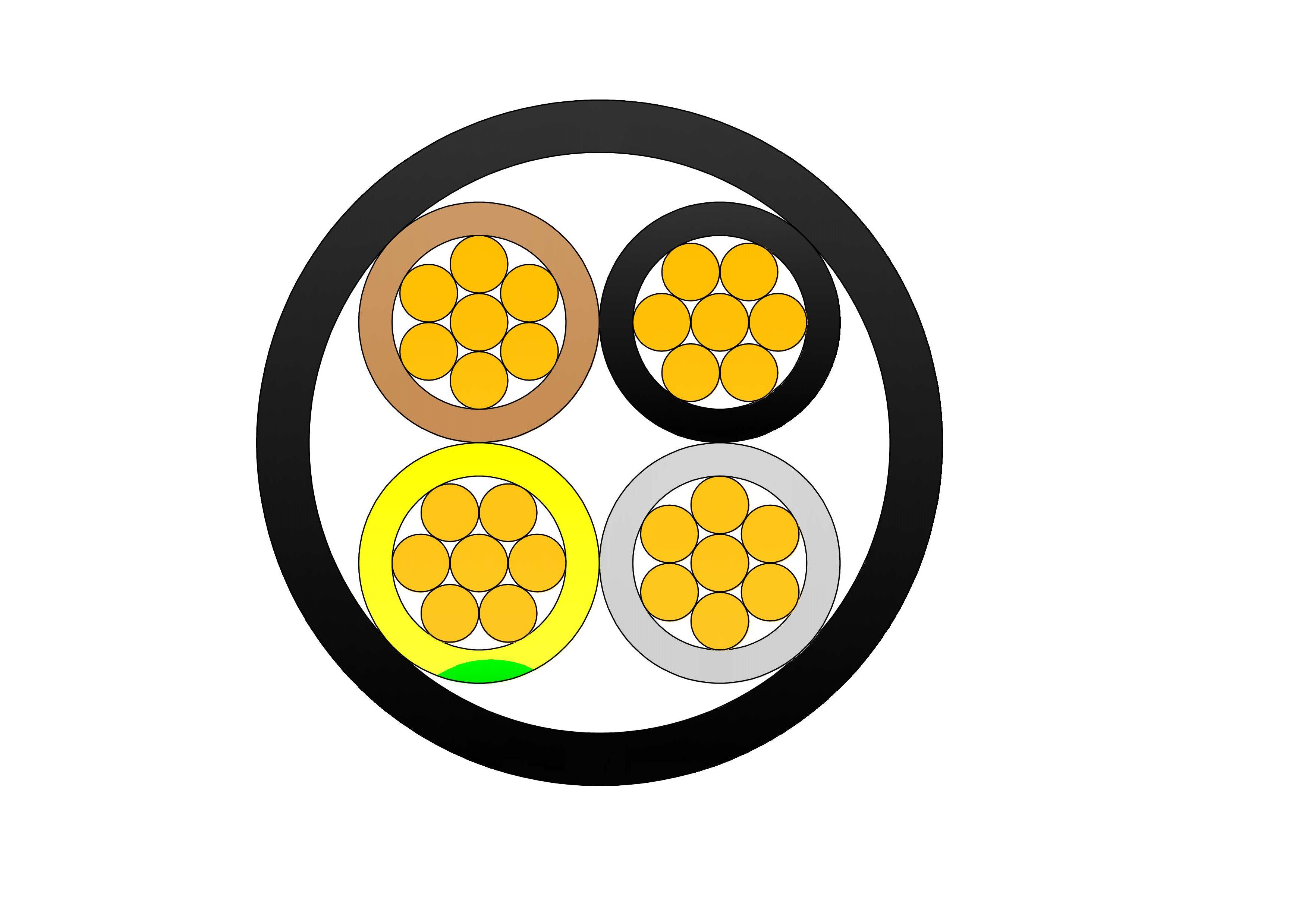 N2XY 0.6/1kV Low Voltage Power Cable
