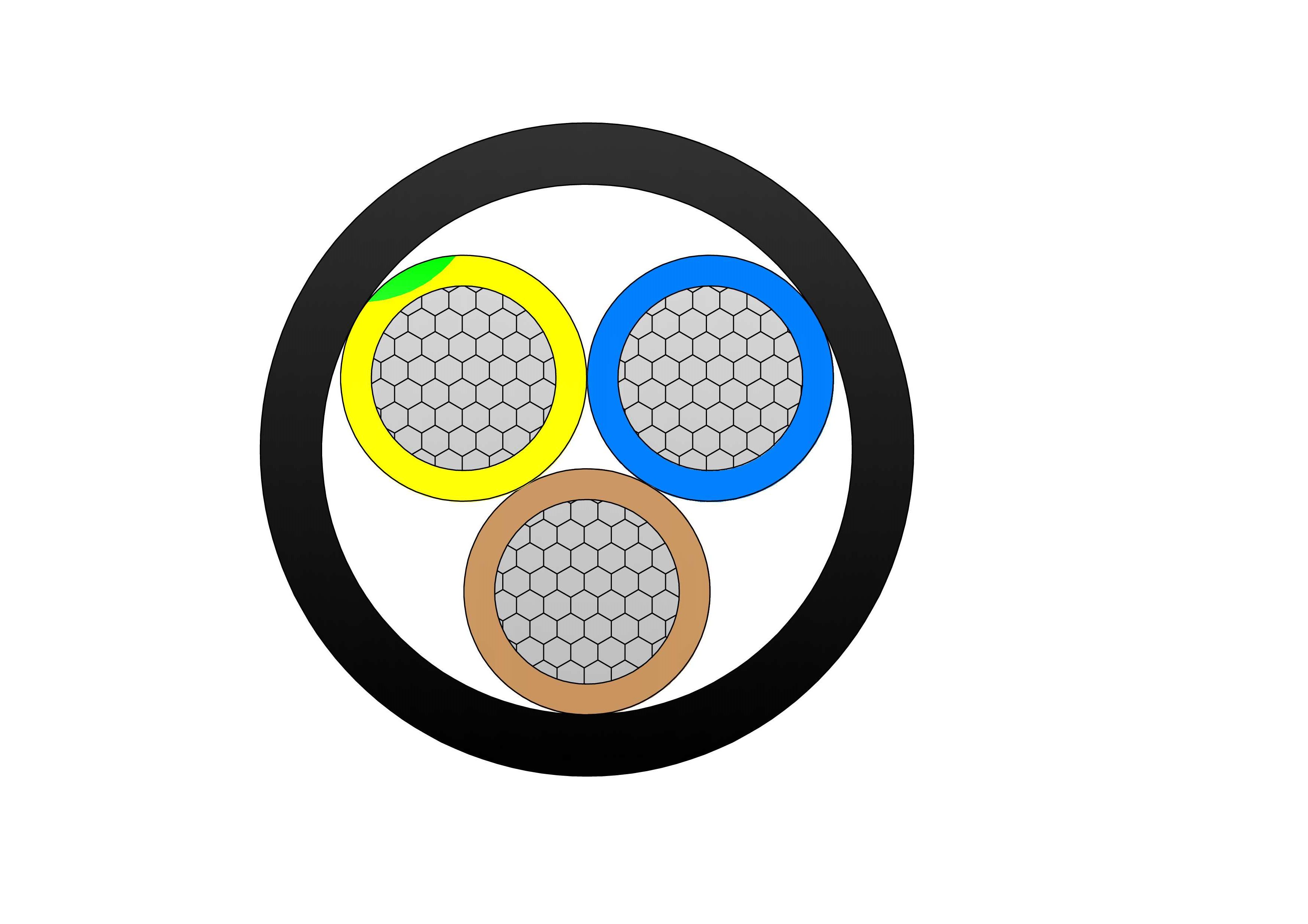 NA2XY 0.6/1 (1.2)kV Low Voltage Power Cable
