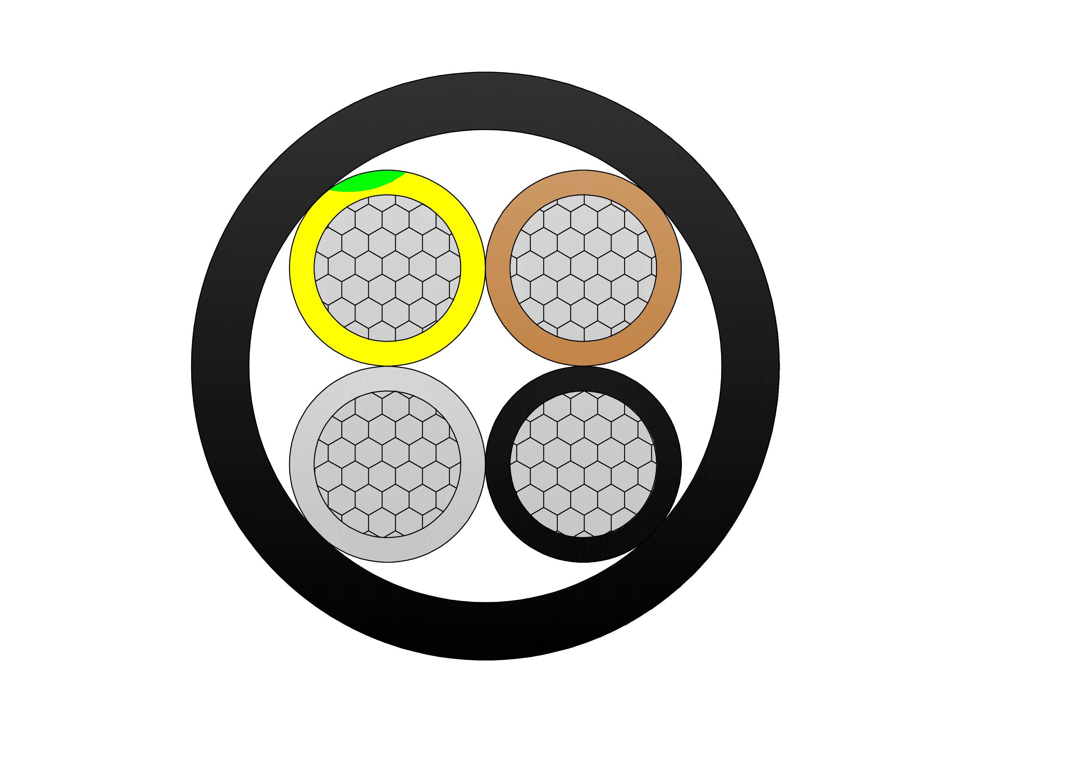 NAYY-J and NAYY-O 0.6/1kV Low Voltage Power Cable
