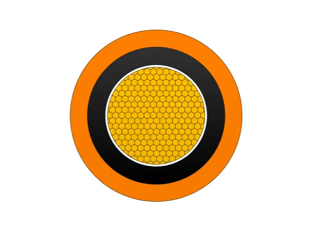 0361TQ BS 638 Orange Welding Cable