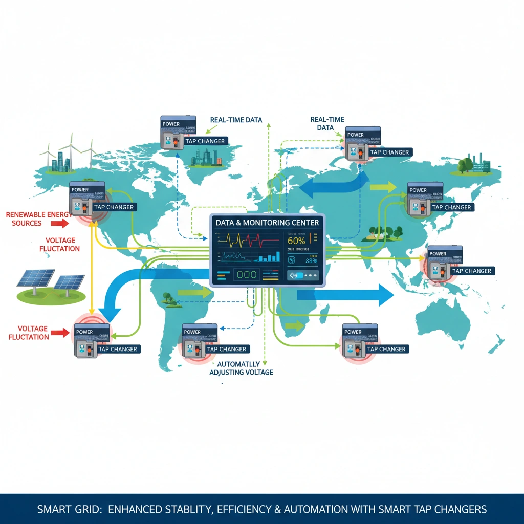 Smart Tap Changers For Power Transformer