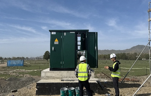 NPC ELECTRIC Three-Phase Pad Mounted Transformer Installation in Mongolia