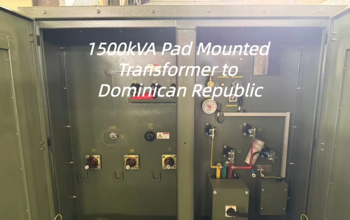 NPC Electric Supplies 1500kVA Pad-Mounted Transformer to Dominican Republic