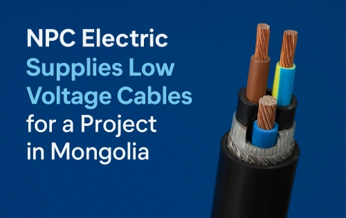 NPC Electric Supplies High-Quality Low Voltage Power Cables for Mongolia