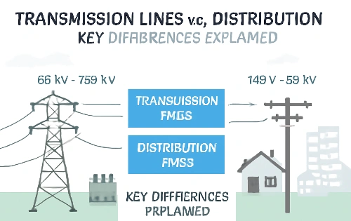 Transmission Lines vs. Distribution Lines: Key Differences Explained