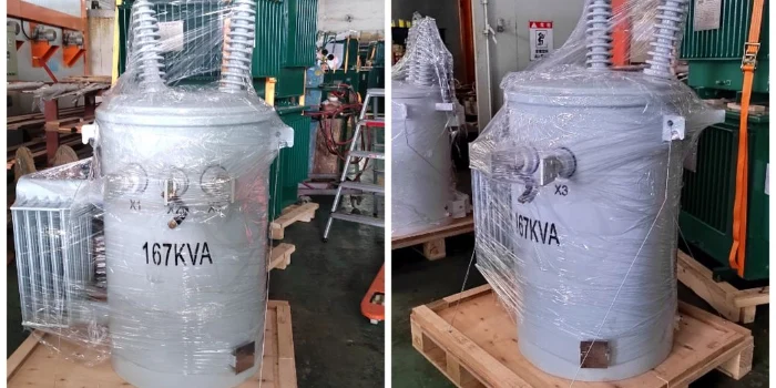 167kVA Pole Mounted Transformer for Guyana