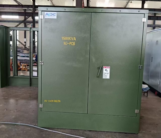 1500kVA Radial Feed Pad Mounted transformer DOE 2016