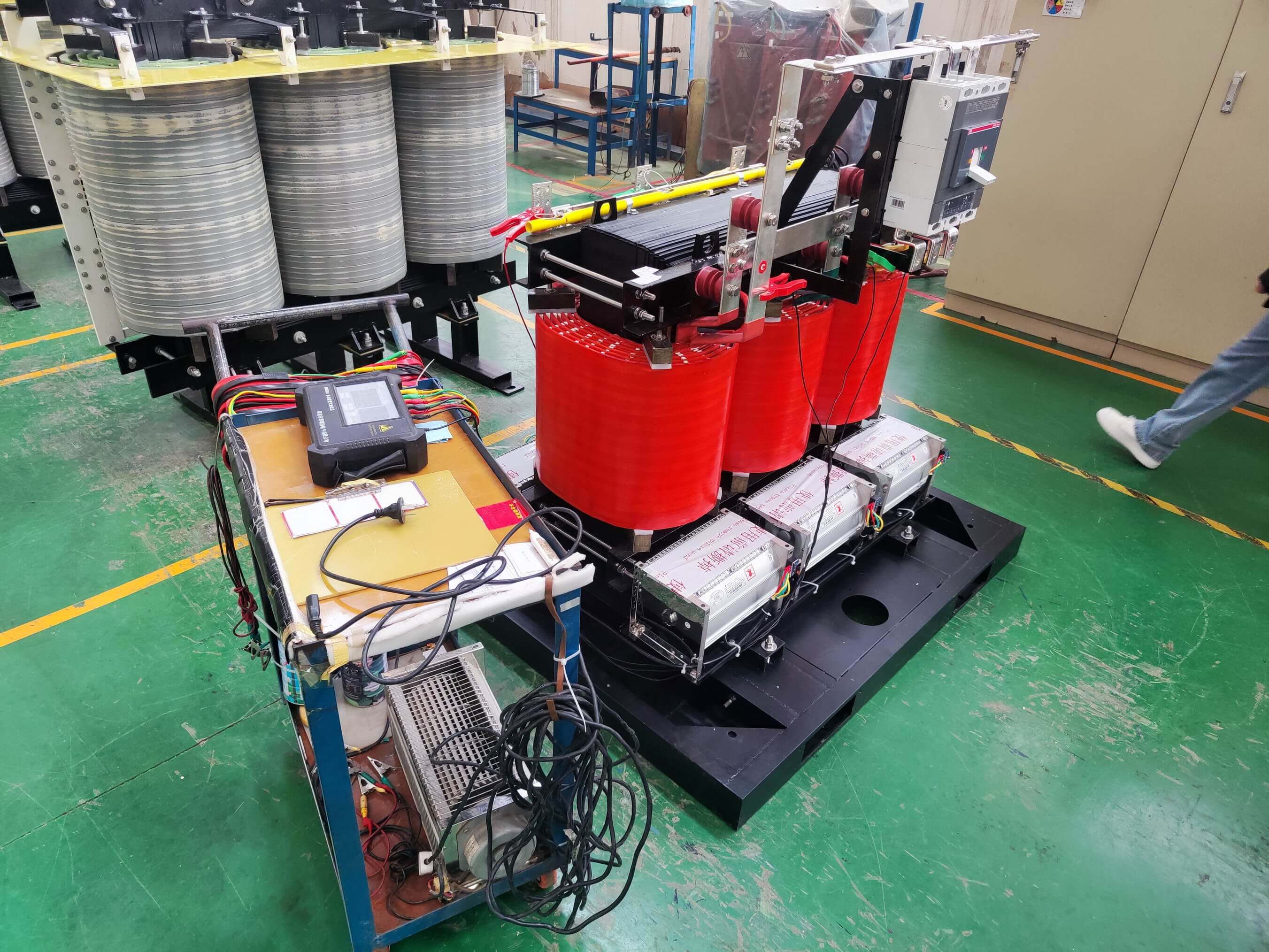 50kVA Dry type transformer Progress Test
