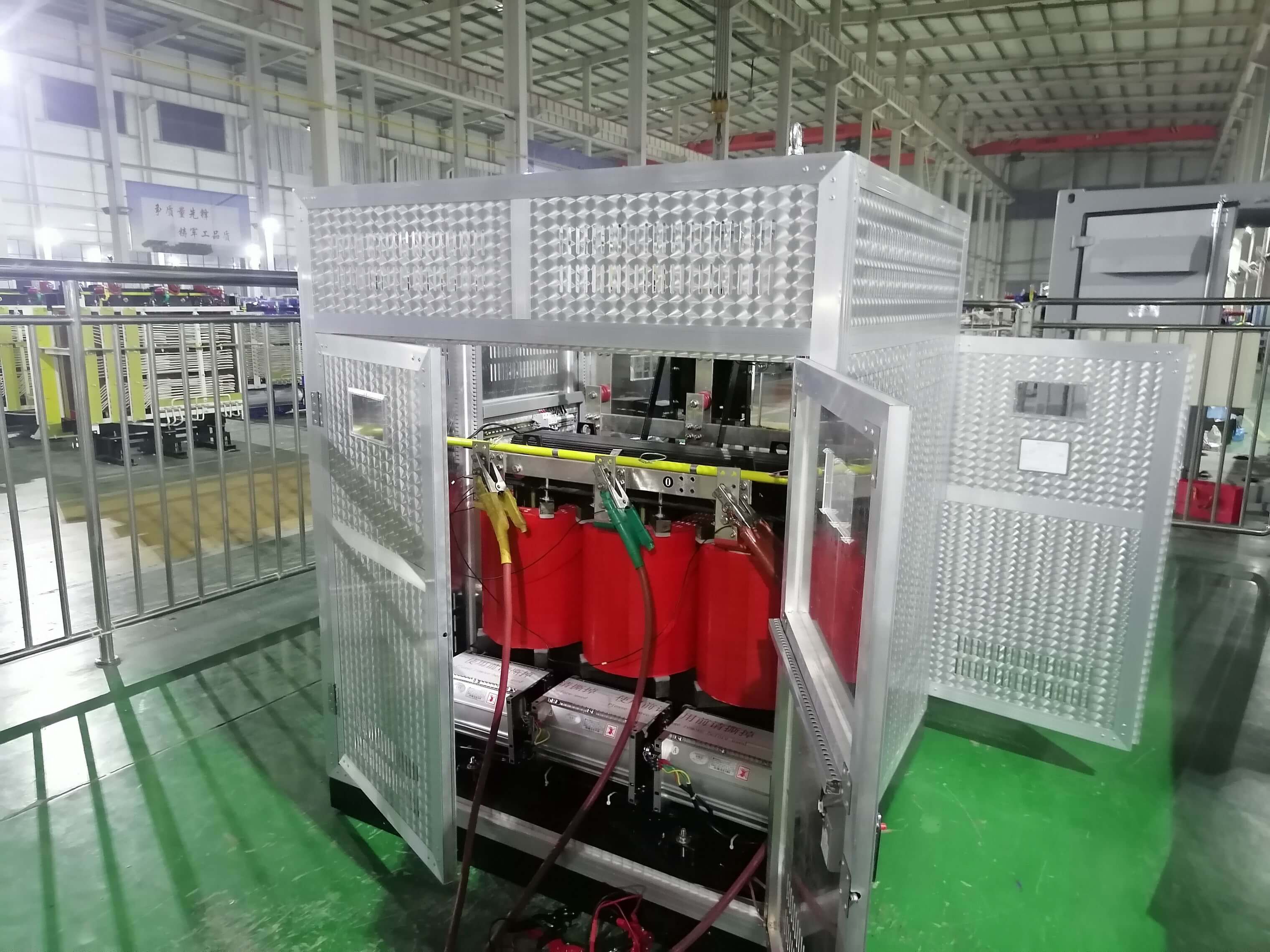 80kVA Dry type transformer Progress Test