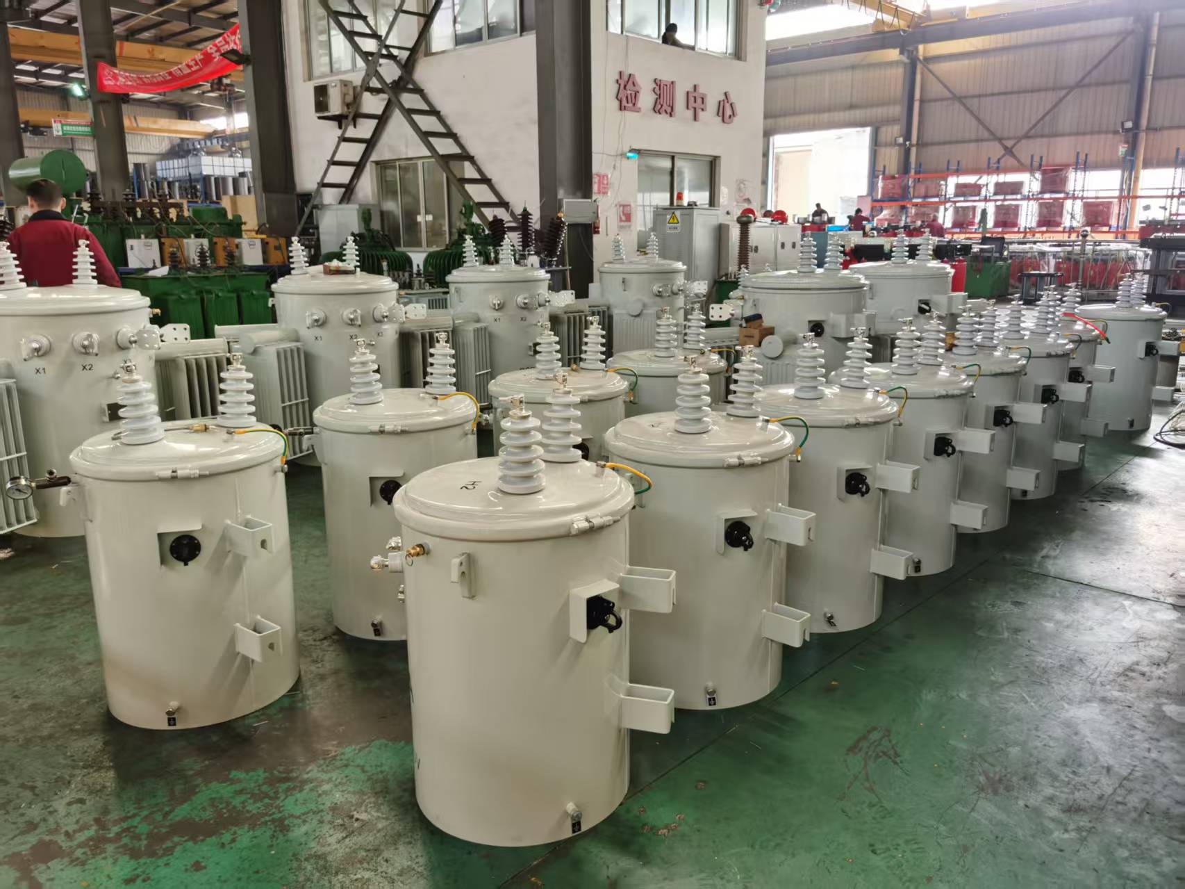 25kVA Conventional Type Single Phase pole Mounted Transformer Progress Test