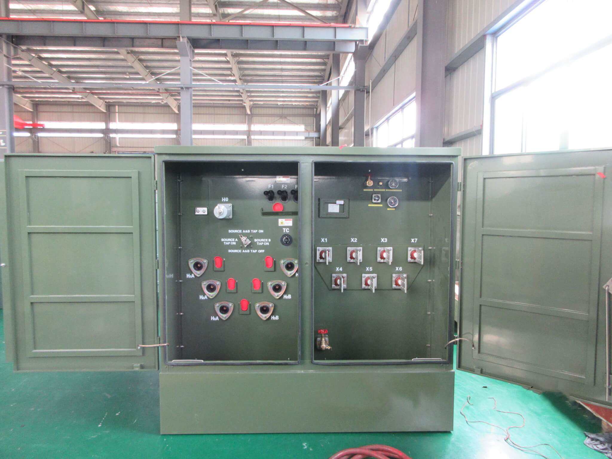 500kVA Three Phase Pad Mounted transformer progress test